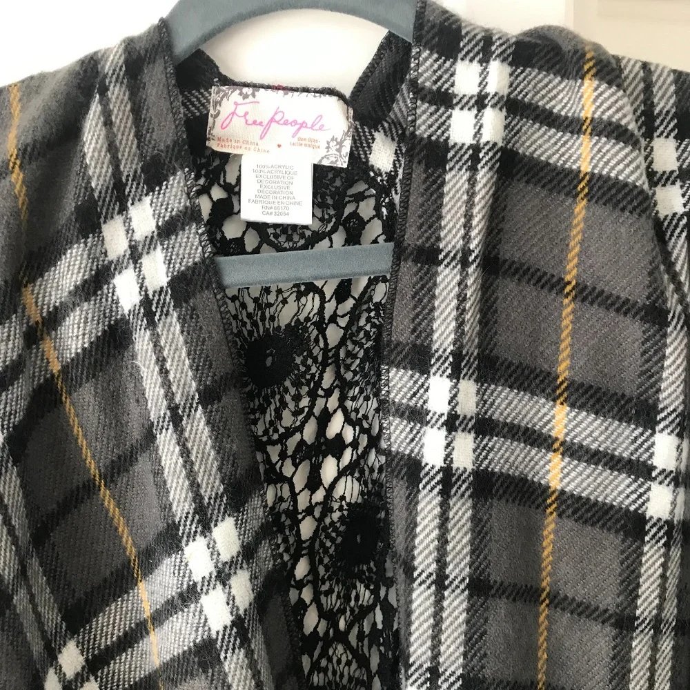 Free people plaid Shaw